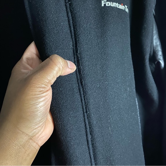 Canada Sportswear Men's Fountain Tire Black Varsity Full Zip Jacket - Picture 11 of 11